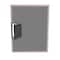 Ritescreen 39 in W x 43 in H Hinged / wicket Window Screen, WK1L, BetterVue Mesh, Black WK1L-Black-L48-MSBV-L00-BetterVue-H43-W39 - alternate 4